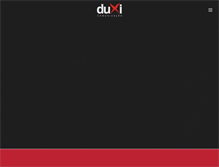 Tablet Screenshot of duxi.com.br